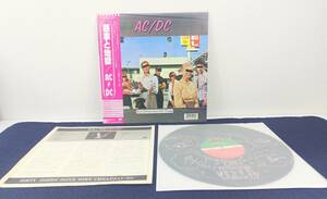 ●帯付】AC/DC「Dirty Deeds Done Dirt Cheap(悪事と地獄)」LP（12インチ）/Atlantic(P-10994A)/Rock AC DC●