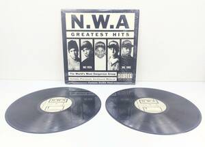 ●希少 LP 2枚組 NWA Greatest Hits P1 50561 PRIORITY ICE CUBE DR DRE YELLA EAZY E MC REN HIPHOP●●