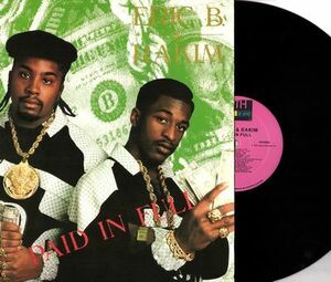 【□02】Eric B. & Rakim/Paid In Full/LP/I Ain't No Joke/I Know You Got Soul/Hip Hop Classics/Old School/Marley Marl