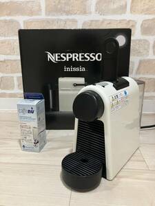 Nespresso ネスプレッソ コーヒーメーカー 全自動コーヒーマシン エスプレッソ マシン ホワイト エスプレッソ式 洗浄剤付き
