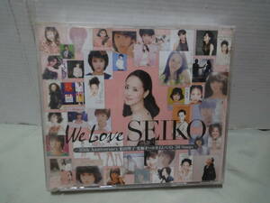 CD【松田聖子 We Love SEIKO -35th Anniversary 松田聖子究極オールタイムベスト50songs－】3枚組