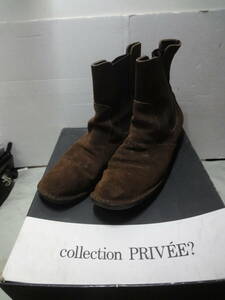 【Collection PRIVEE? MADE IN ITALY ショートブーツ？　サイズ表記41】