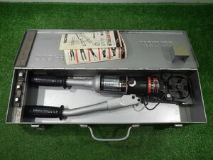 結構キレイ★デンサン 油圧圧着機 DCH-150E 油圧 圧着 中古品