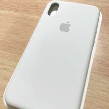 ★新品★Apple アップル 純正 iPhone X / XS シリコンケース・ホワイト　　52B⑨_画像4