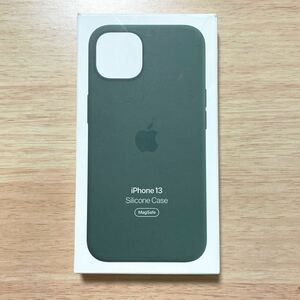 ★新品★Apple アップル 純正 iPhone 13 シリコンケース・ユーカリ　　253B④