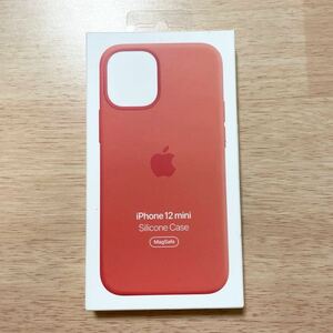 ★新品★ Apple アップル 純正 iPhone 12 mini シリコンケース・ピンクシトラス 294B