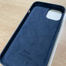 ★新品★Apple純正 iPhone 14 シリコンケース・ストームブルー 88B⑤_画像6