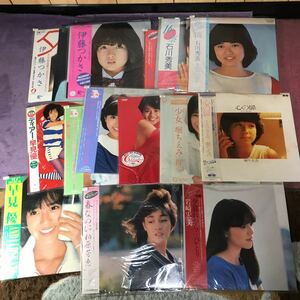 K4 小泉今日子 早見優 堀ちえみ 伊藤つかさ 石川秀美 岩崎宏美 伊藤さやか柏原芳恵 LP アイドル まとめて 17枚 大量 送料無料 匿名配送 