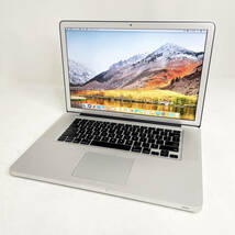 中古☆Apple MacBookPro Early2011 CTO 15.4インチ i7 2.3GHz HighSierra メモリ16GB SSD500GB バッテリー新品★ 動作良好 送料無料_画像1
