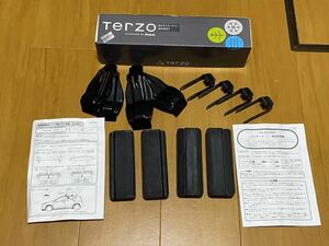 アクア　ルーフレール　キャリア　TERZO 取り付けホルダーセット