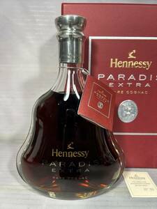 Hennessy PARADIS EXREA RARE COGNAC 700ml 未開栓品 箱に汚れ 剥げ 擦れ有り