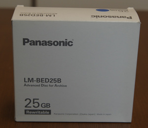 Panasonic Advanced Disc For Archive LM-BED25B 25GB 5枚パック