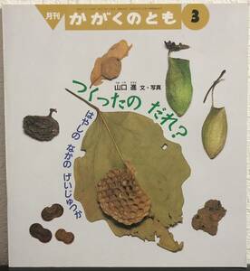 ◆当時物・希少本◆「つくったのだれ？はやしのなかのげいじゅつか」かがくのとも　　山口進　福音館　1998年　レトロ絵本