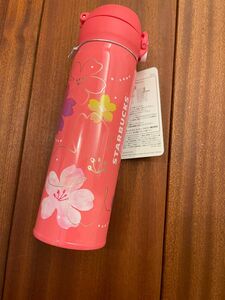 スターバックス スタバ SAKURA2024ハンディーステンレスボトルビビッドピンク500ml