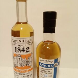 ケイデンヘッド エニグマ15年 & OAK CASK BLENDED MALT