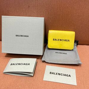 BALENCIAGA バレンシアガ 財布 三つ折り財布 エブリデイ コンパクトウォレット 箱付き レディース アイテム おしゃれ