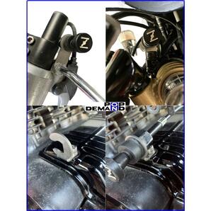 ◇送料140円◇訳有り 汎用 チョークケーブルAssy チョークワイヤー M6 ステー付 XL250R XL250S XLR200R XLR250 BAJA XLR250R XLディグリーの画像3