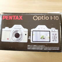 （m-Pa-95）ペンタックス　PENTAX Optio I-10 取扱説明書・元箱のみ_画像1