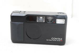 【動作品】CONTAX コンタックス T2 BLACK 黒 （良美品）#7485