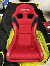 BRIDE ZIEGⅣ WIDE 赤 フルバケットシート 使用期間短 未使用シートバックプロテクター付 ブリッド ジーグ ZIEG4 ワイド_画像1