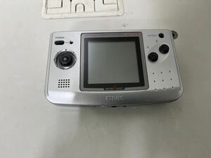 ネオジオポケットカラー ソリッドシルバー SNK NEOGEO POCKET COLOR 本体　中古【通電 