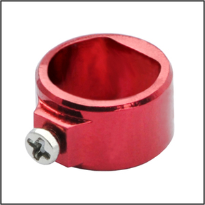 ★MICROHELI　Aluminum Anti-Rotation Collar (RED) - Blade MCP X/mCP X2