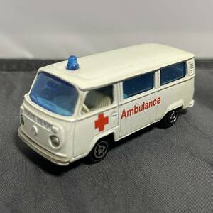 マジョレット フォルクスワーゲン ファーゴン 救急車 1/60 フランス製 ワーゲン バス ジャンク ルース品 FOURGON VW Ambulance