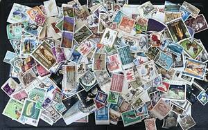 ◆【コレクター必見】日本各国使用済み切手 消印付き切手 ハガキ まとめ 大量 日本 アジア ヨーロッパ など 現状品 ※ダメージあり ◆