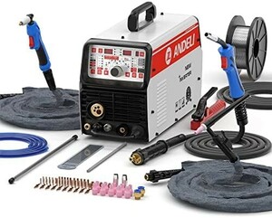 ■送料無料■ANDELI 半自動溶接機 200V MIG TIG CUT COLD＆MMA溶接 ガス&ノンガス 5 in 1多機能