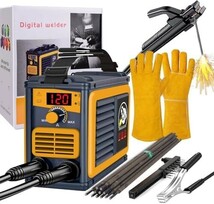 ■送料無料■EASYWELDER 真の電流120A 溶接機 10PCS溶接棒が付属 、IGBTデジタルディスプレイ 溶接機 100_画像1