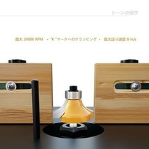 ■送料無料■CSOOM プロ木工トリマービットセット 超硬ルーターセット 15本組 軸径6mm木工工具のルータビットセット_画像5