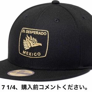 エル･デスペラード キャップ 帽子 新日本プロレス NEWERA ニューエラ IWGPジュニアチャンピオン ストロングスタイル 黒