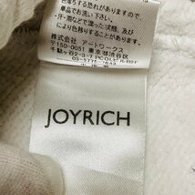 JOY RICH × FILA　ビッグロゴ　ロゴ刺繍　パーカー/フーディー　ホワイト/白　S_画像8