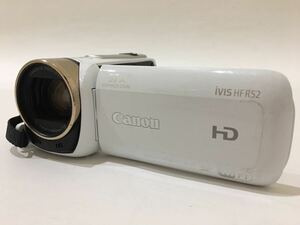 概ね美品　Canon　キャノン　ビデオカメラ　iVIS HF R52　ホワイト　白　a10b10dd30