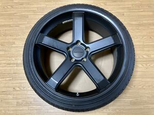 売り切り MLJ HYPERION ハイペリオン CVS1.5 20インチ 8.5J+35 114.3 SAILUN 225/35R20 1本 外径665mm スペアなどに