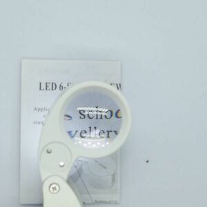 W-LED light attaching pocket magnifier MG21011( new goods )