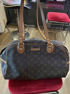 ルイヴィトン LOUIS VUITTON モントルグイユ PM ショルダーバッグ モノグラム レザー M95565 南京錠　サイズ役縦18cm横31cmマチ14cm