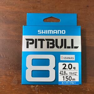  Shimano pitobru8 2 номер 150m super голубой новый товар бесплатная доставка!