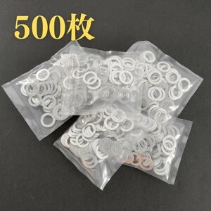 ブレーキホース用 ワッシャー 500枚 内径 10mm 外径 15mm 厚み 1mm