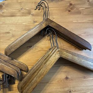 木製ハンガー 店舗什器　ビンテージ　 木製