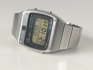 ジャンク　SEIKO　セイコー　A259-5080　アラーム　クロノグラフ　デジタル　腕時計　シルバーウェーブ　クォーツ