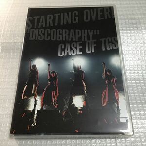 東京女子流 STARTING OVER! DISCOGRAPHY CASE OF TGS(CD+DVD)