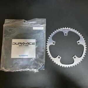 使用頻度少ない　大ギア デュラエース Dura-Ace 54T FC-7600 チェーンリング ピスト PCD144 競輪 厚歯用 SHIMANO シマノ