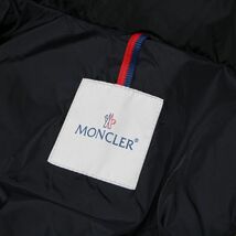 良品 国内正規品 MONCLER モンクレール CER GILET セル ラクーン ファー ダウンベスト サイズ00 ブラック_画像9