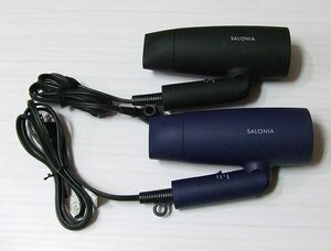 SALONIA SL-013BK / SL-013NV スピーディーイオンドライヤー 2台セット