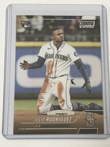 Julio Rodriguez 2022 Topps Stadium Club RC Rookie ルーキーカード 2023シルバースラッガー賞 Chrome