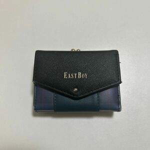 EASTBOY イーストボーイ 財布 ミニ財布 三つ折り レザー がま口