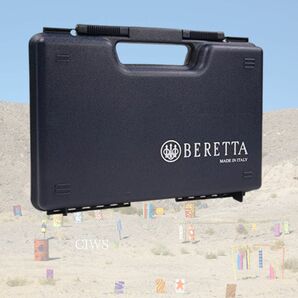  BERETTA社 実物 ベレッタ社 純正 M92 M9対応 ハンドガンケース + CIWS オリジナル キャリバーラベルの画像2