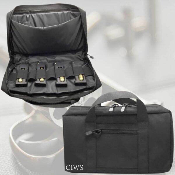  CIWS ナイロン ハンドガンバッグ ピストルバッグ 工具収納袋 タブレット収納 1個