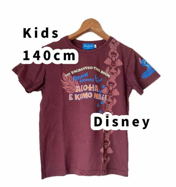 東京ディズニーランド　ディズニー　Disney スティッチ　stitch プリントTシャツ 半袖Tシャツ 半袖 140センチ